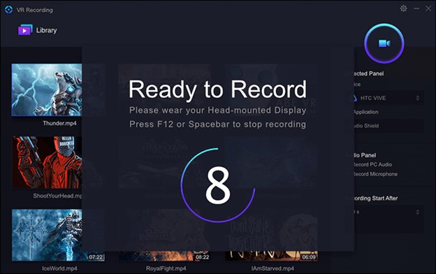 Record The Gameplay on Steam