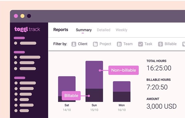 Remote Worker Time Tracking App - TogglTrack