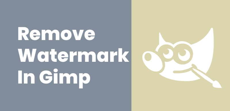 Remove Image Watermark in GIMP