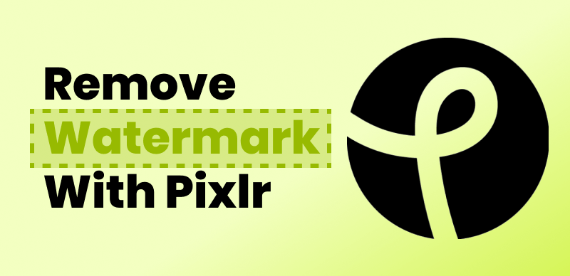 Remove Watermark with Pixlr