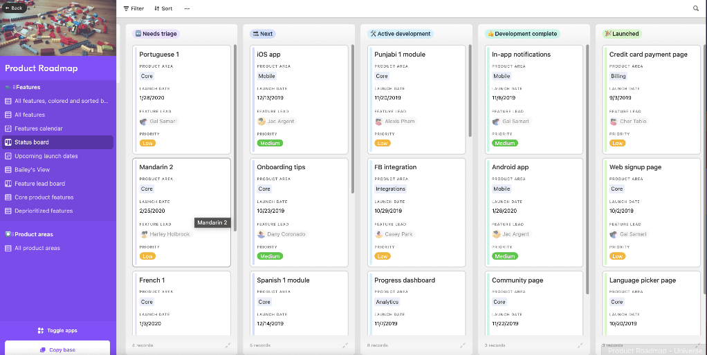 Airtable Interface