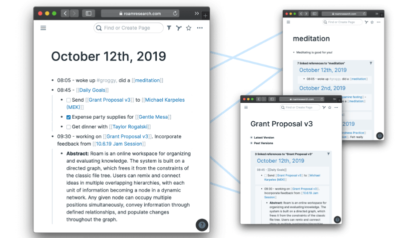 Apps for Organizing Research Notes - Roam Research