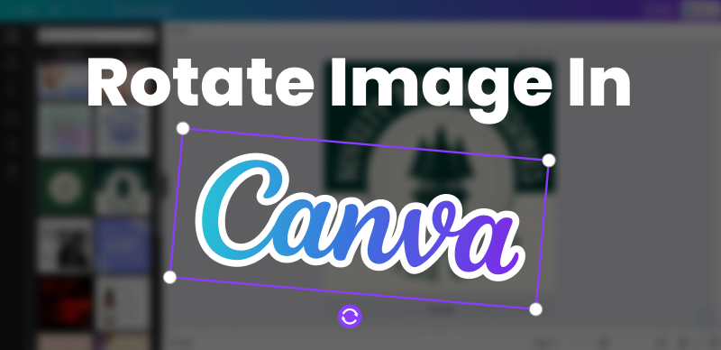 Rotate an Image in Canva
