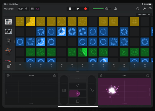 Screen Record on iPad via Garageband