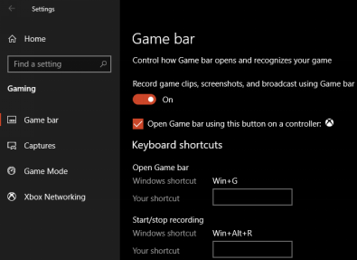 Screen Record on Windows with Game Bar