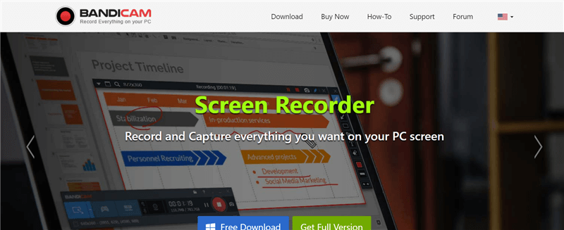 Best Screen Recorder with Facecam - Bandicam