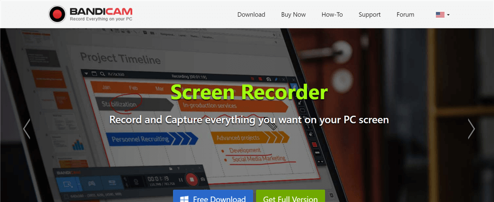 MP4 Screen Recorder - Bandicam