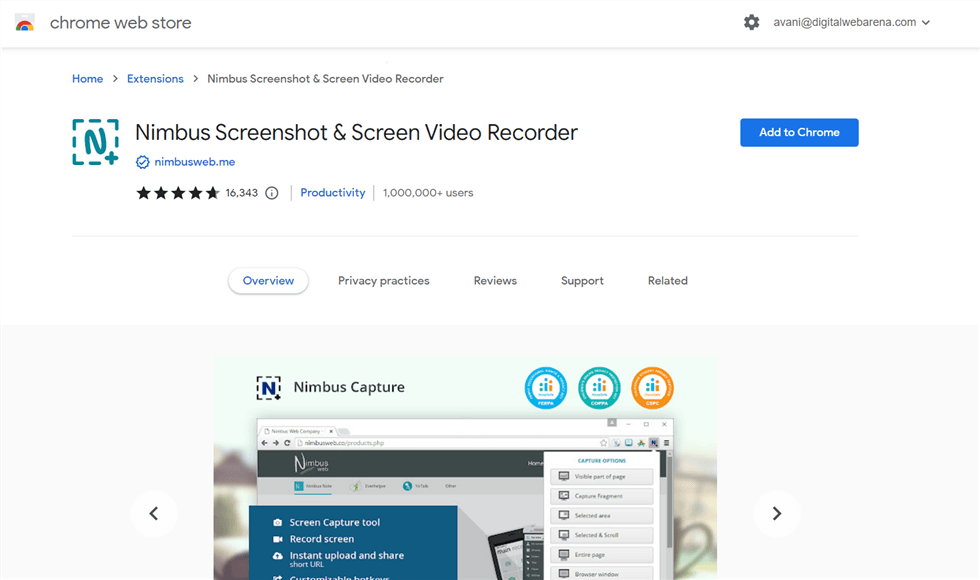 MP4 Screen Recorder - Nimbus