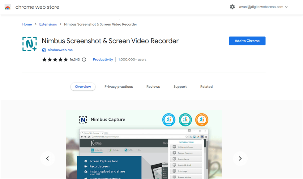 Screen Recorder - Nimbus