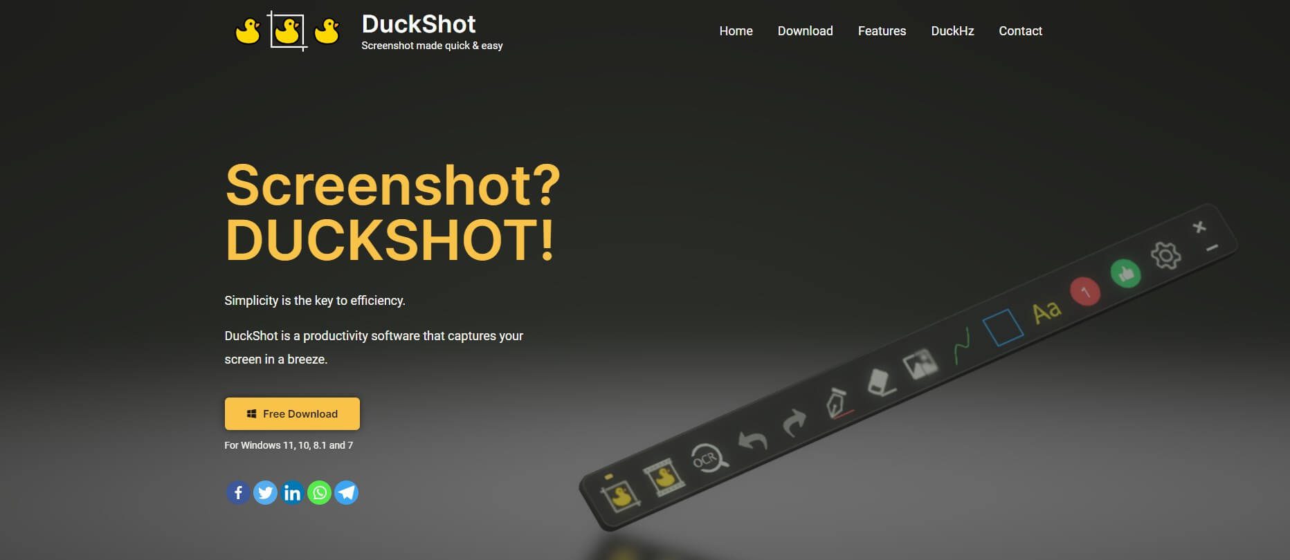 DuckShot Interface