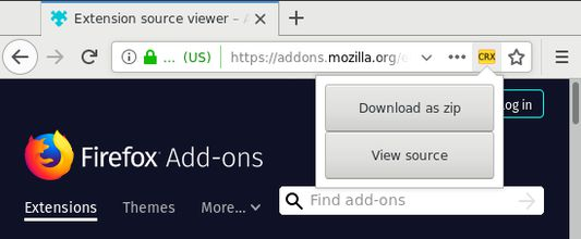 Screenshot Website in Firefox