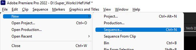 Select Sequence