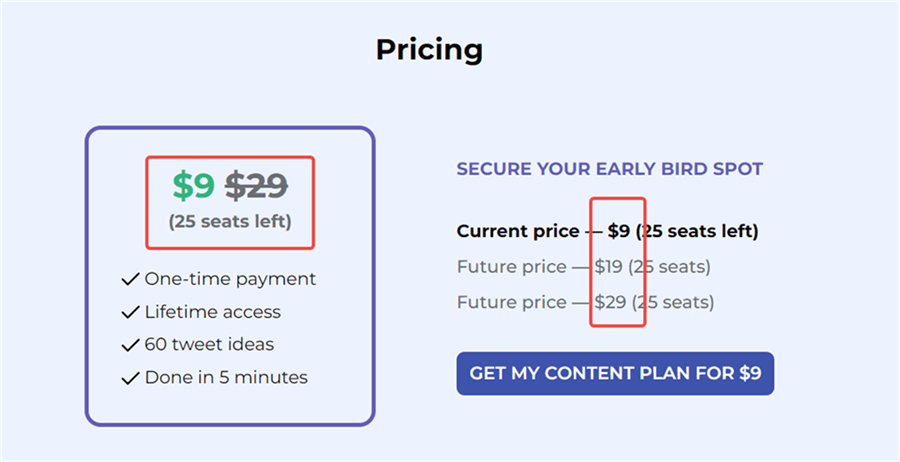 Start with the Highest Price