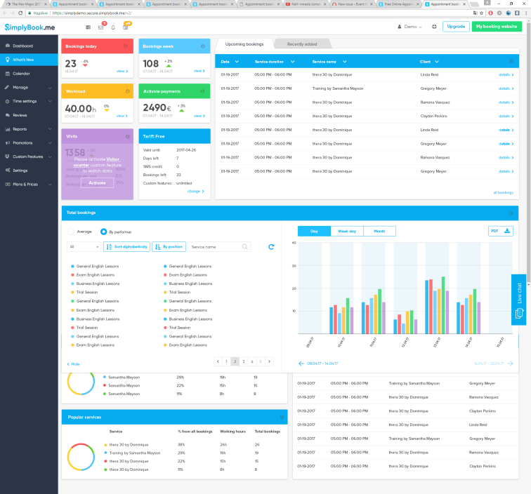 SimplyBook Overview