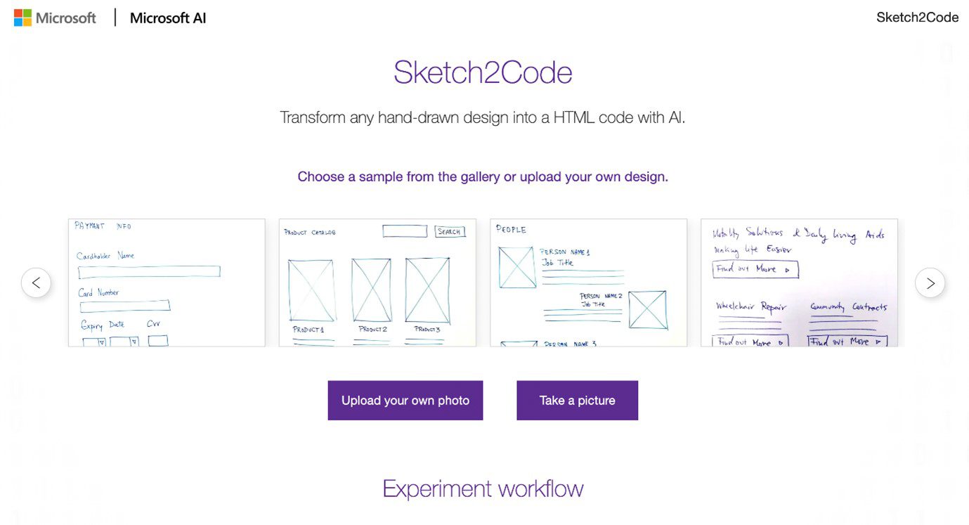 AI Graphic Design Software - Sketch2code