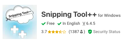 Snipping Tool Plus Plus App