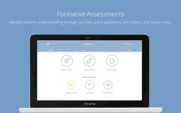 Socrative Teacher Extension Interface