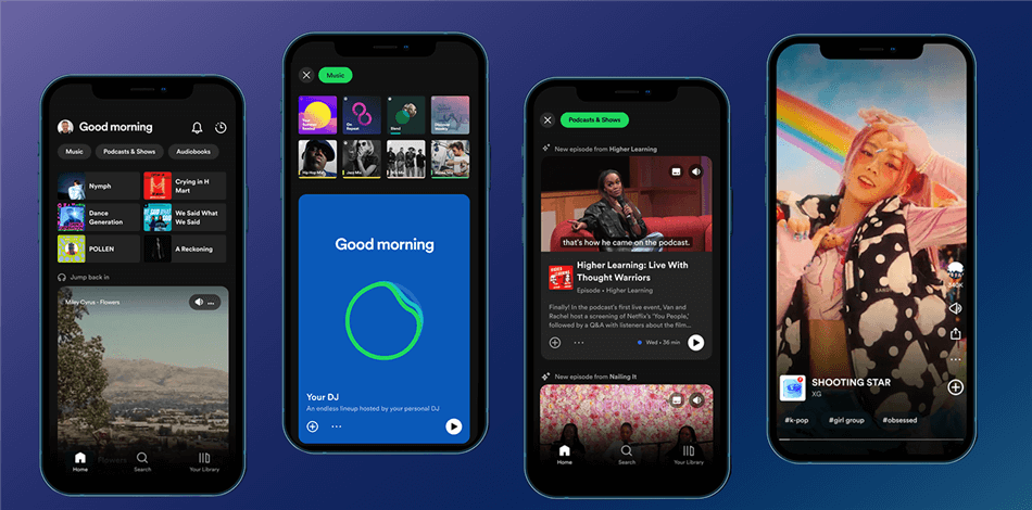 UI Design Example - Spotify