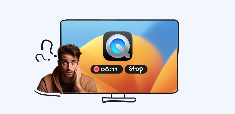 Stop Screen Recording on Mac Quicktime Player