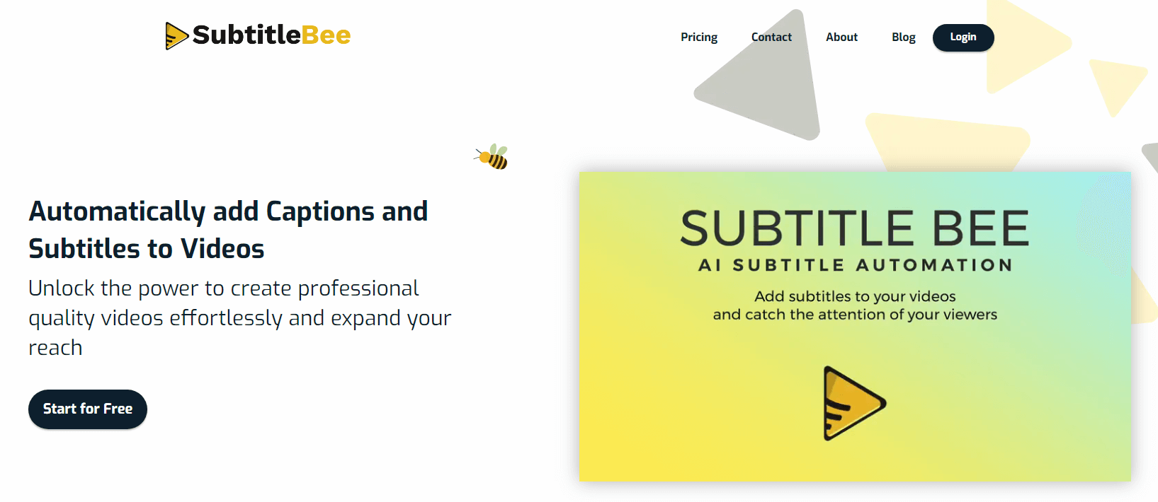 Best AI Subtitle Generator - Subtitle Bee
