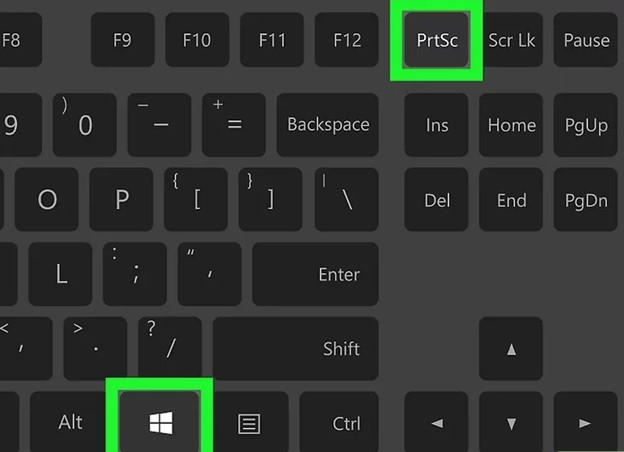 Windows And PrtSc Key