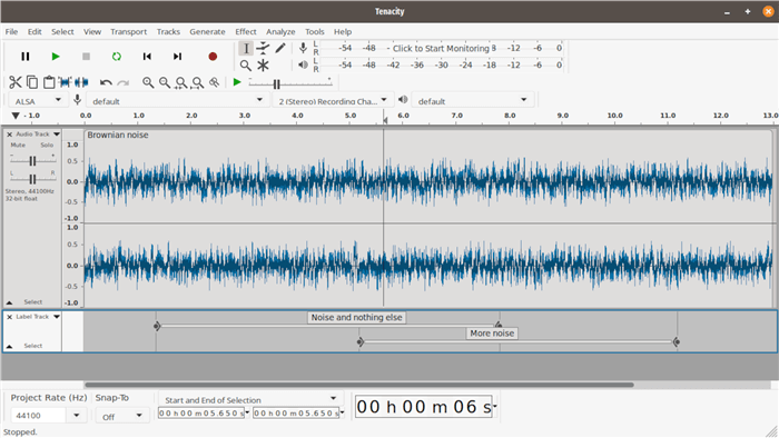 Adobe Audition Alternative - Tenacity