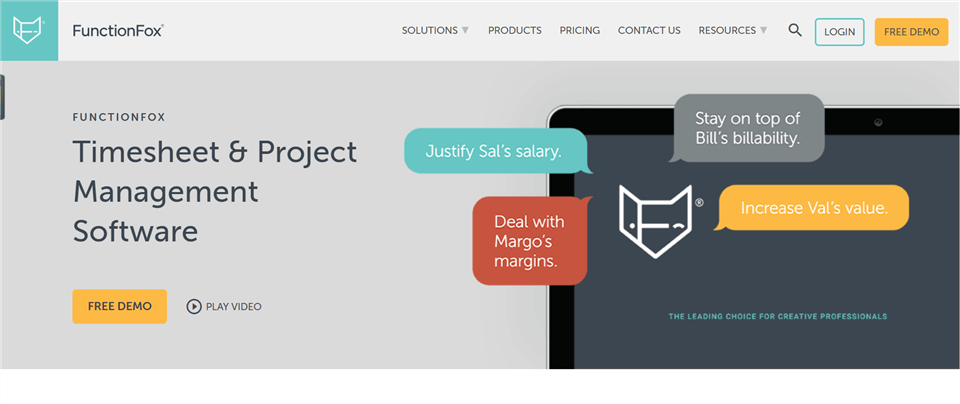 Best Time Tracking Software - FunctionFox