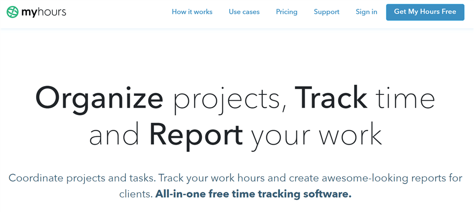 Best Time Tracking Software - My Hours