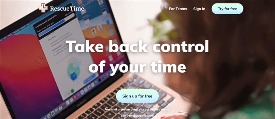 Best Time Tracking Software - RescueTime