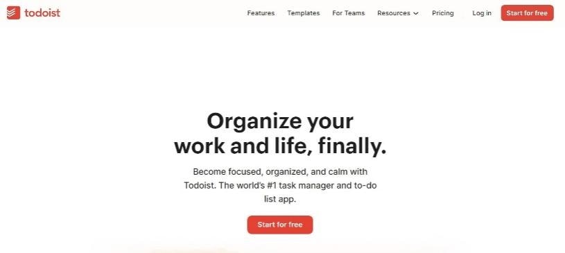 Todoist Interface