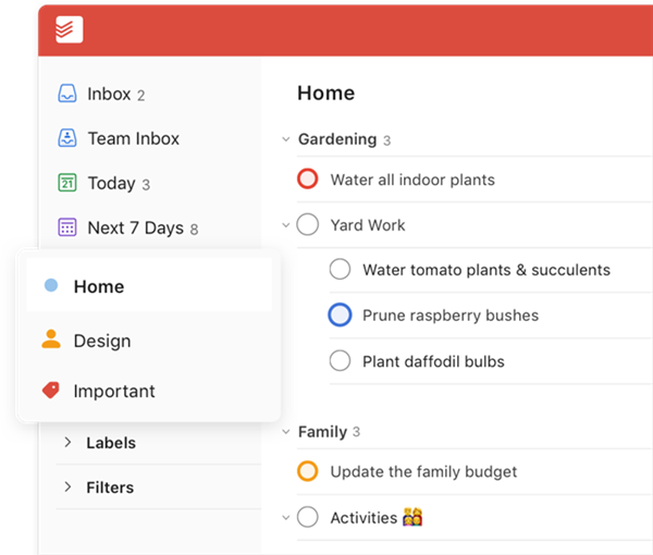 Campaign Management Tool - Todoist