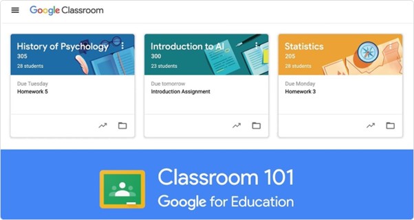 Tools for Online Teaching - Google Classroom
