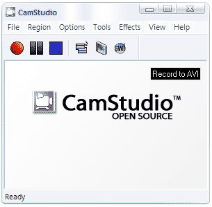 CamStudio Interface