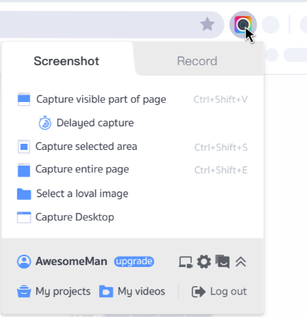 Awesome Screenshot and Screen Recorder