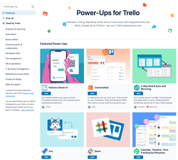 Trello Interface