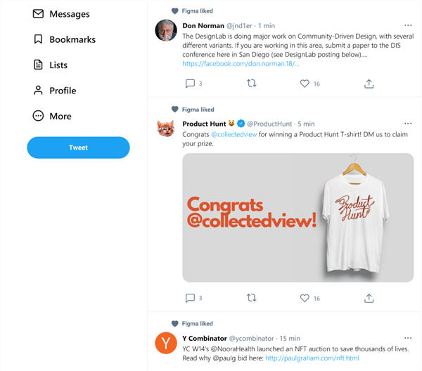 Twitter Feeds