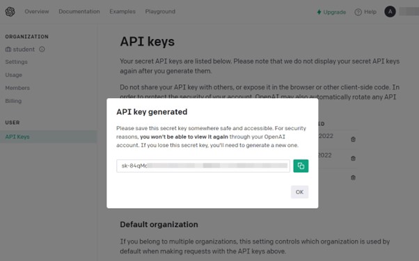 Use ChatGPT API Keys To Integrate To Your Chatbot