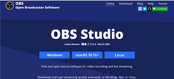 Video Capture Software - OBS