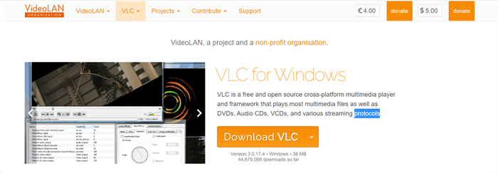 Video Capture Software - VLC