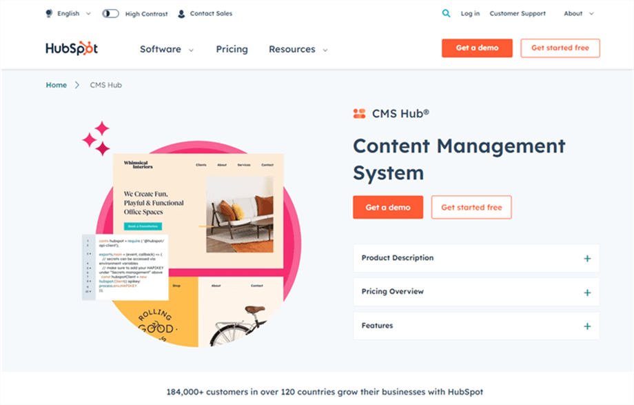 HubSpot's CMS Hub