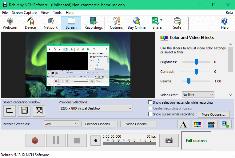 Mac Video Recordig Software - Debut Video Capture