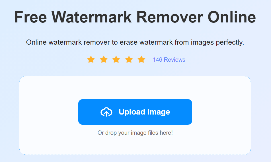 Click on Upload Image Button
