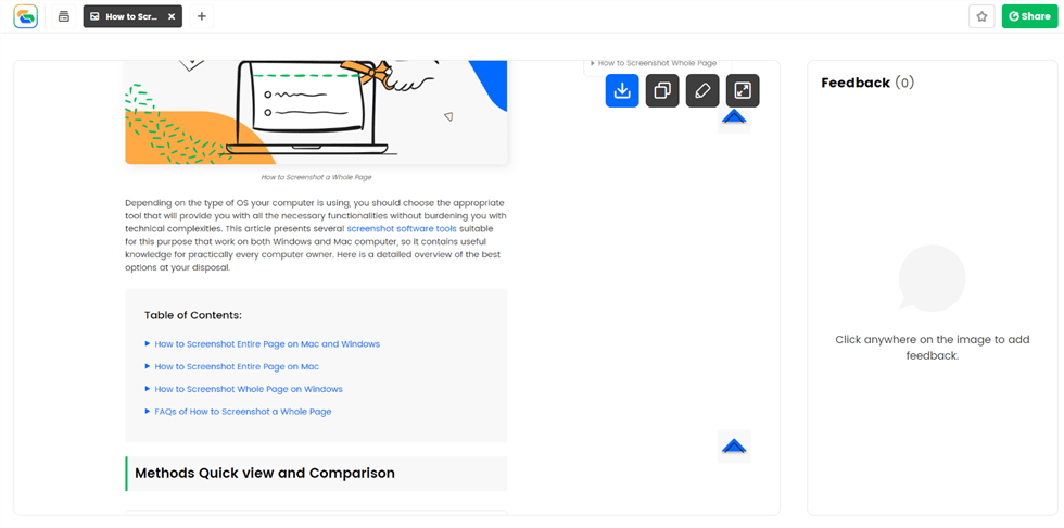 chrome save full page as image