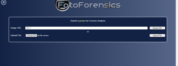 Visit FotoForensics Website