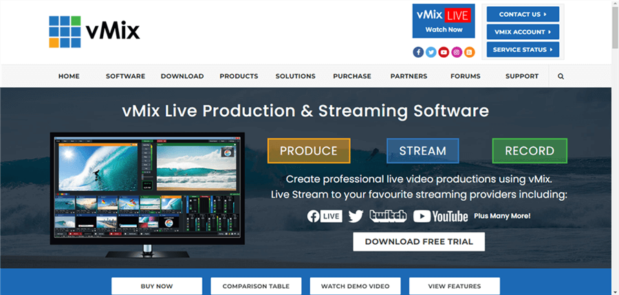 vMix Streaming Software