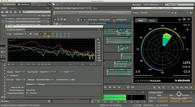 Adobe Audition Interface