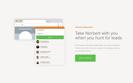 Voila Norbert Extension Interface
