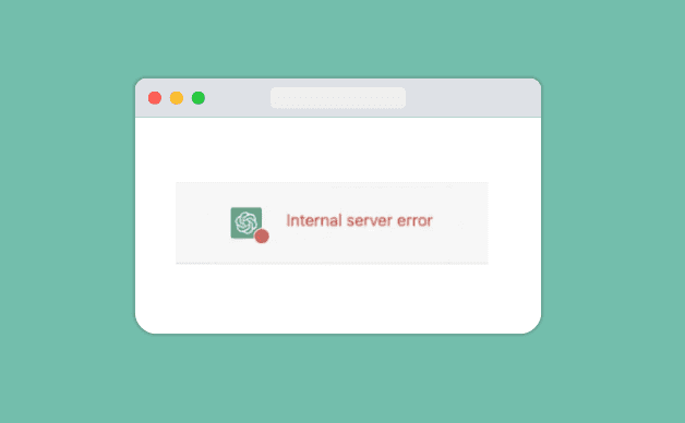 ChatGPT Facing Internal Server Error