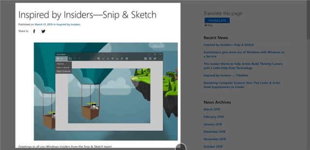 Best Snipping Tool for Windows - Snip & Sketch
