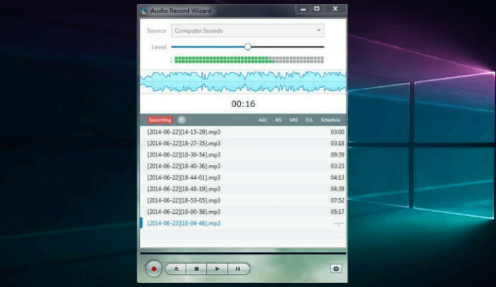 Windows Voice Recorder - NowSmart Sound Recorder